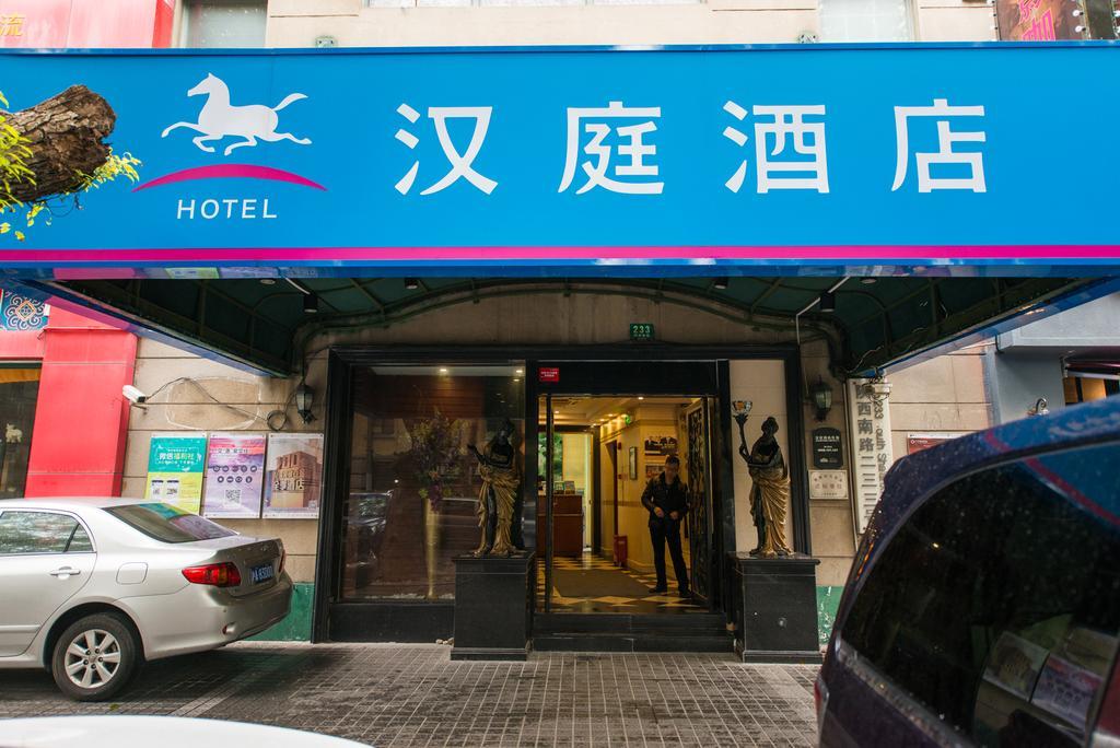 Hanting Express Shanghai South Shanxi Road Šanghaj Exteriér fotografie